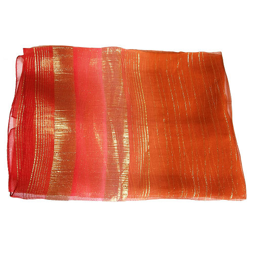 Schal aus Seide, Seidenschal, 55x165cm, bordeaux, rot, gold,4744